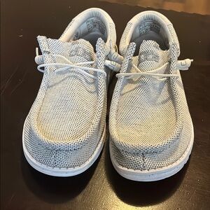 White Casual Slip-On Shoes